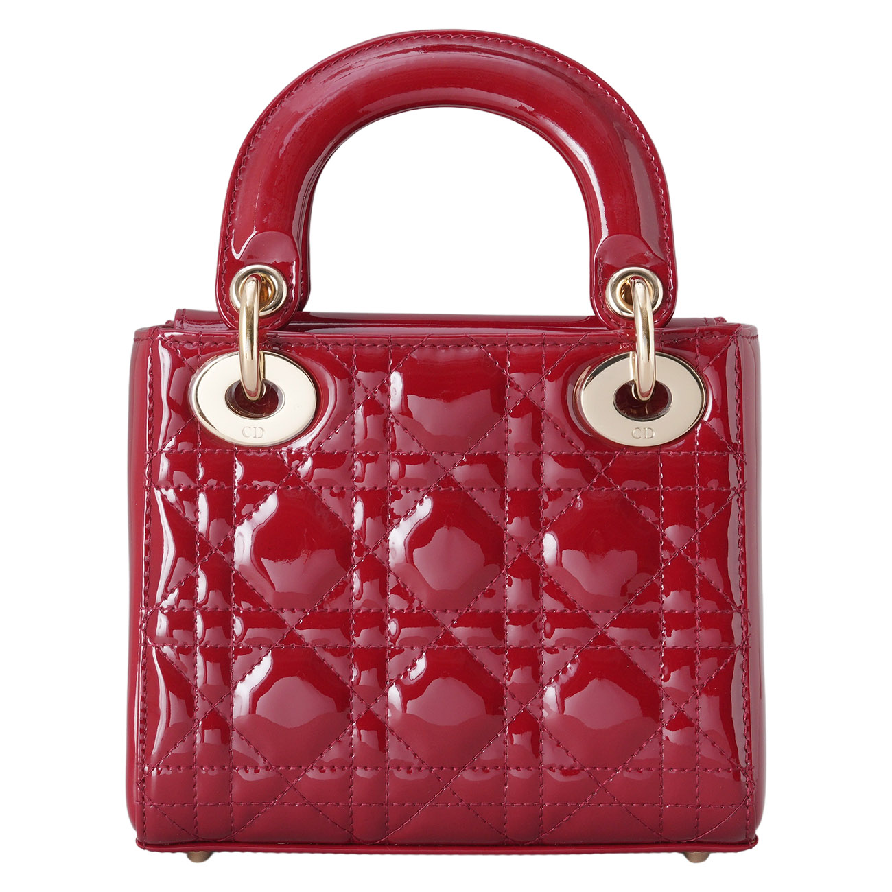 CHRISTIAN DIOR(USED)디올 레이디디올 페이던트 미니 체인백 레드